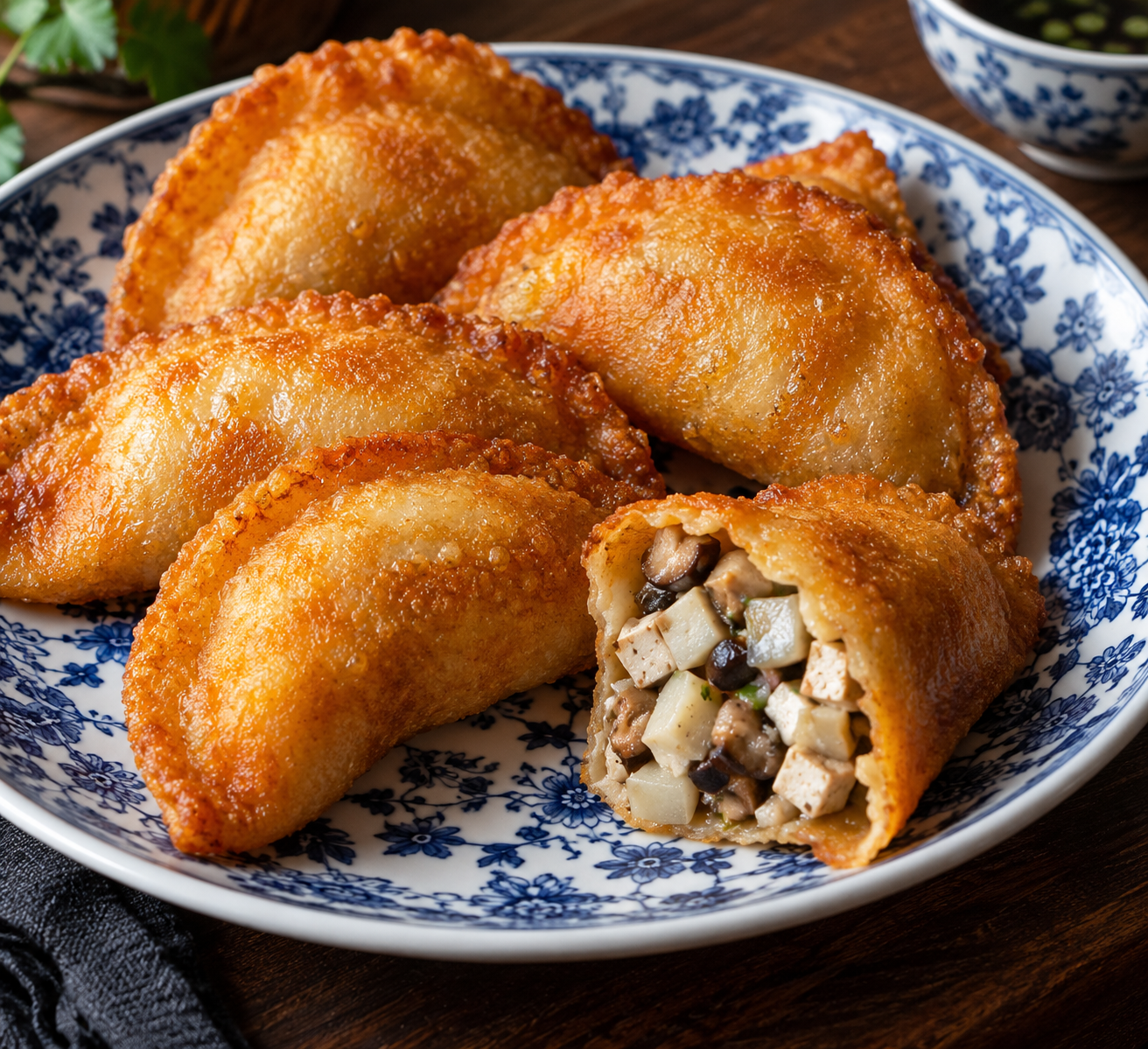 Fried Sweet Potato Dumplings