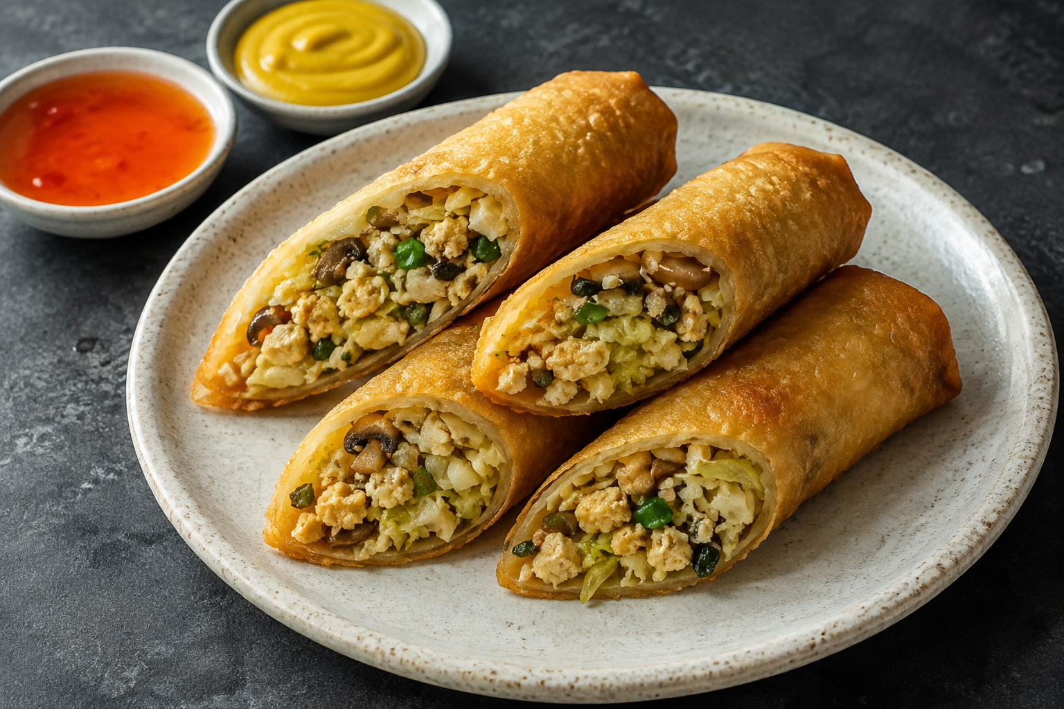 Peanut Butter Egg Rolls