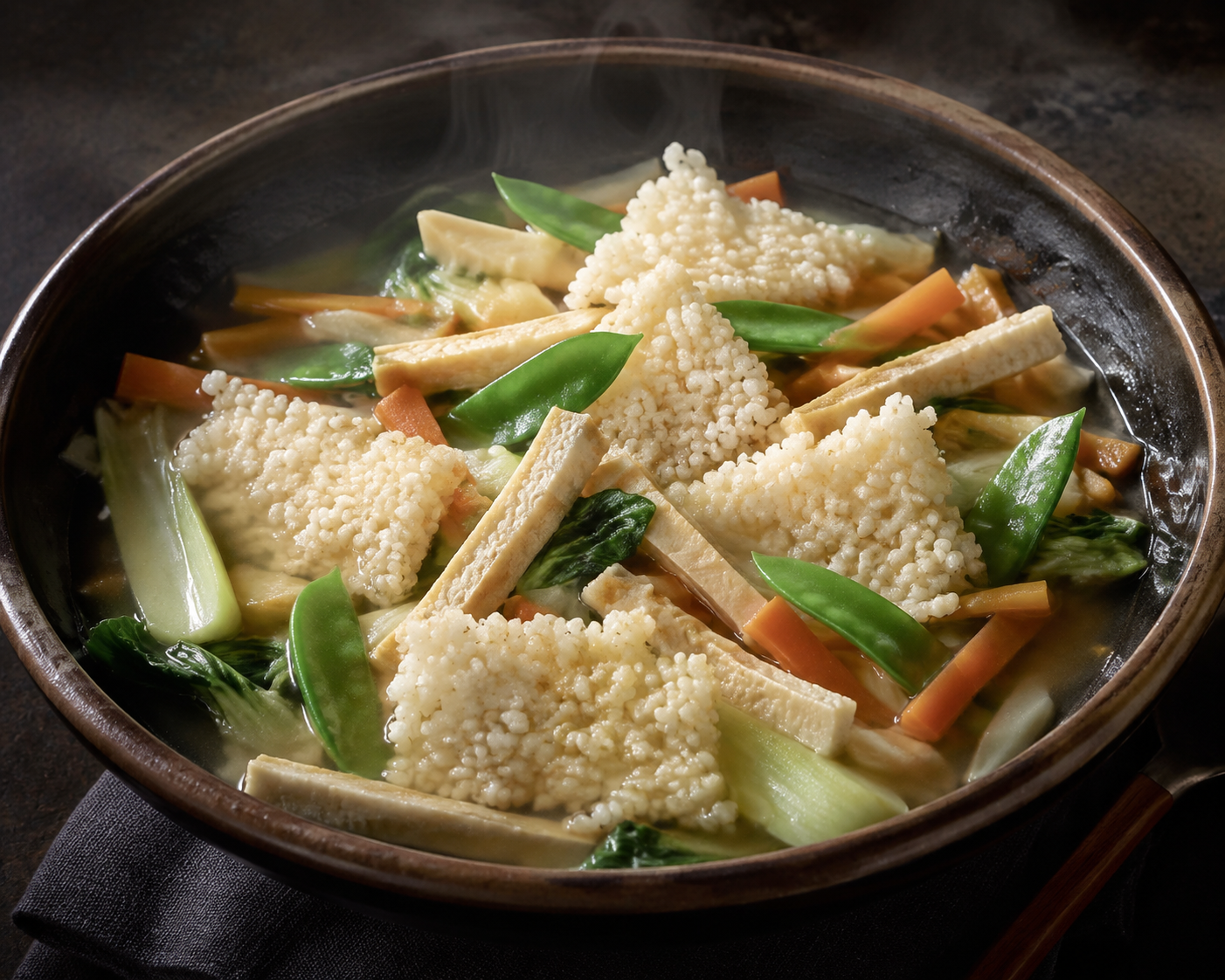 Sizzling Rice Soup