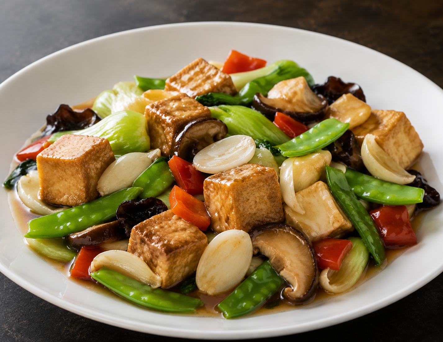 Tofu Kow with Vegetables